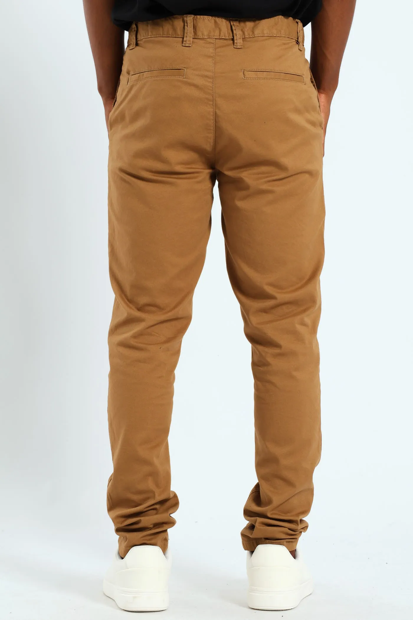 Skinny Chino Trouser - Camel sold by Edgars product image thumbnail 2