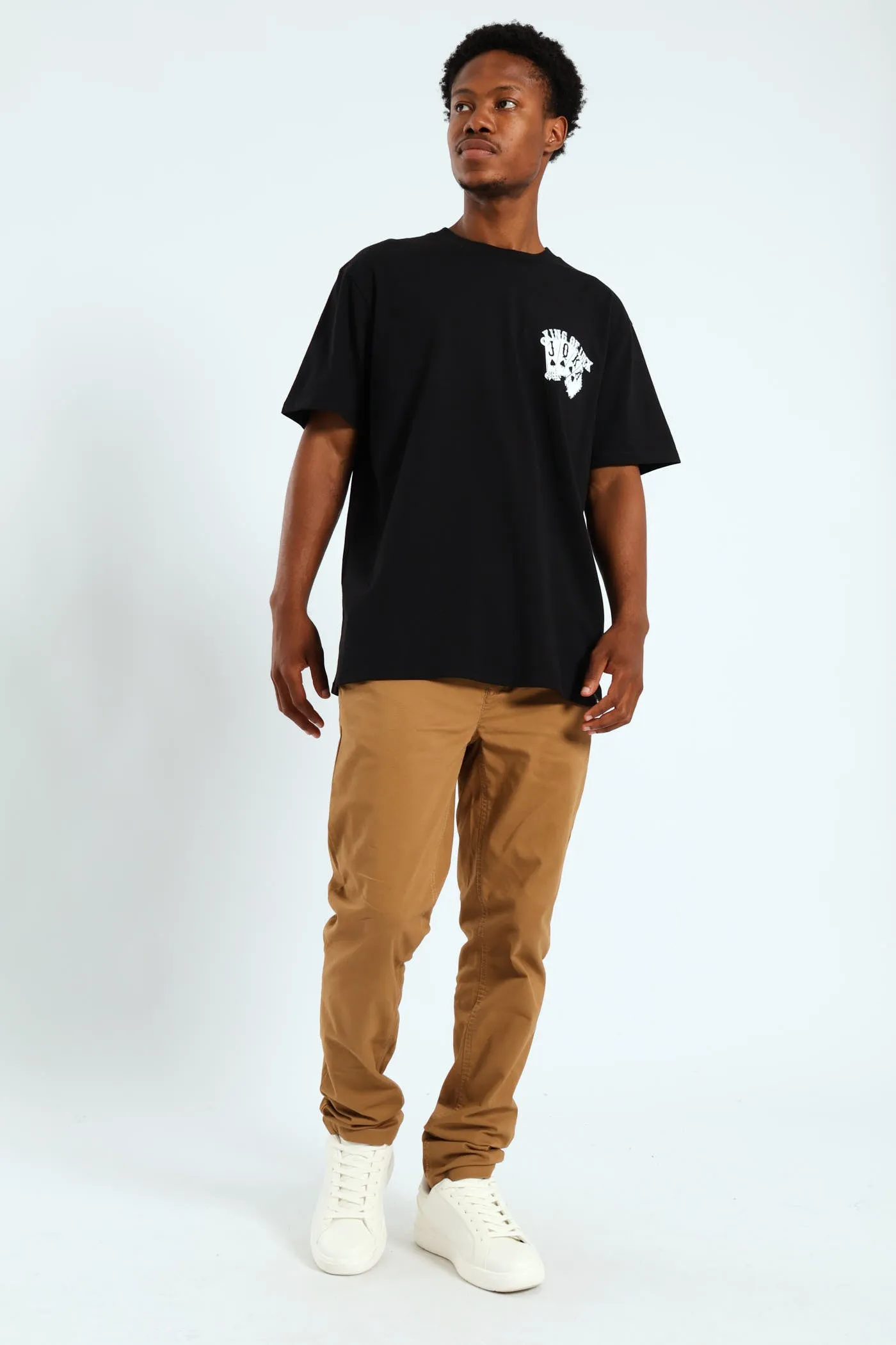 Skinny Chino Trouser - Camel sold by Edgars product image thumbnail 5