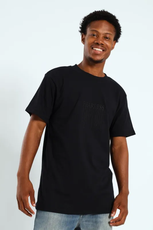 Embroidery Tee - Black sold by Edgars