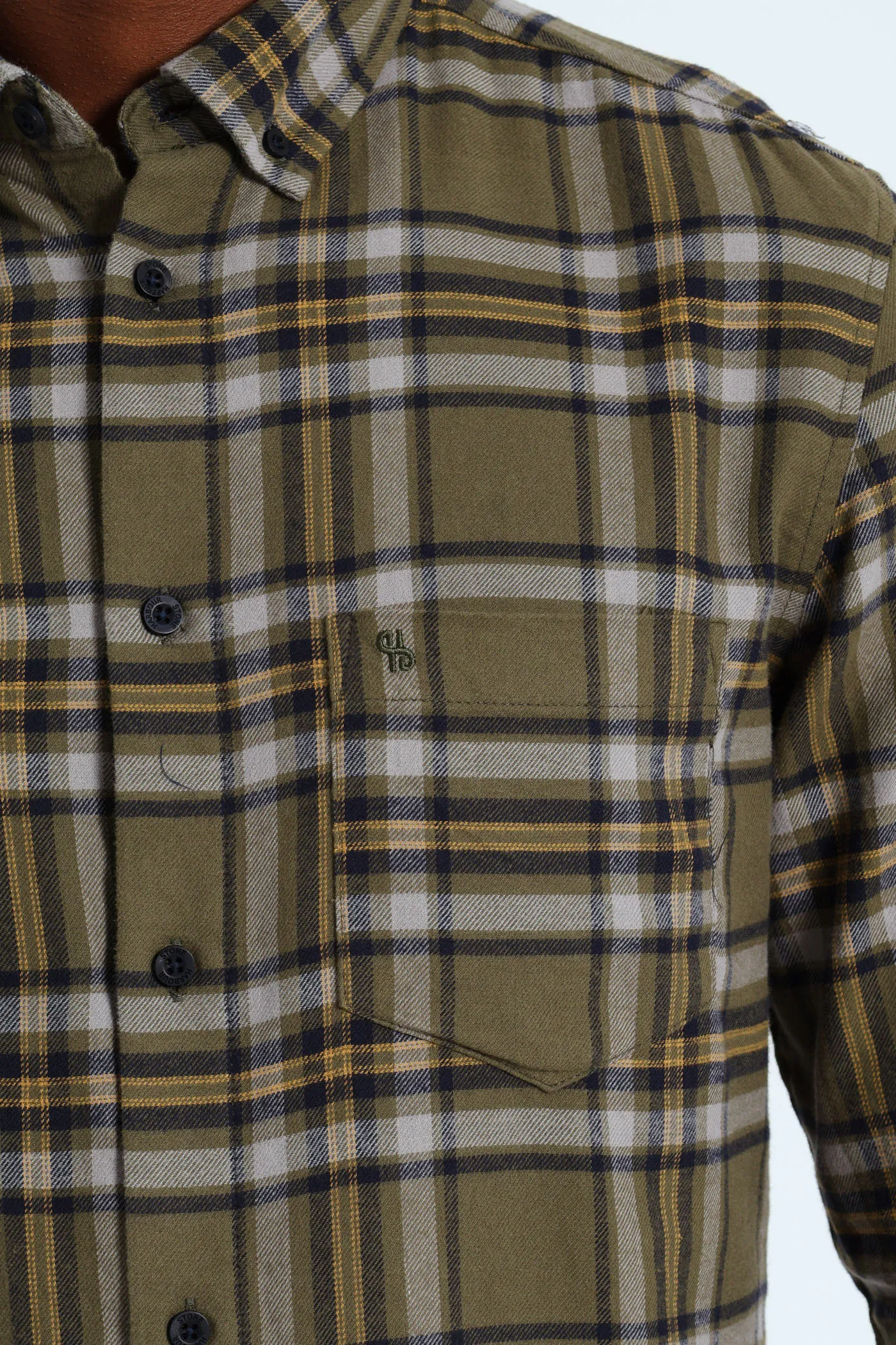 Plaid Shirt - Fatigue/Navy sold by Edgars product image thumbnail 2