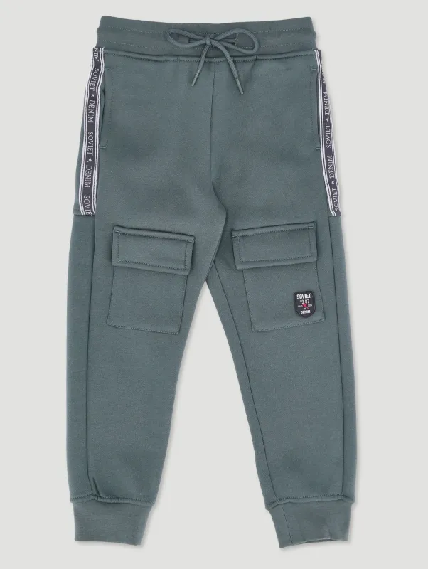 Pre-Boys Track Pants - Grey sold by Edgars