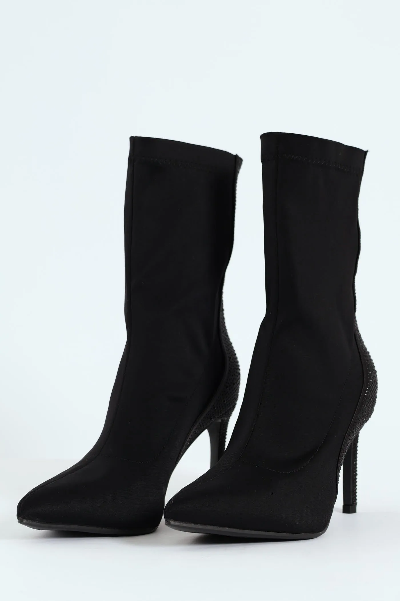 Diamante Boot - Black sold by Edgars
