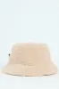 Borg Bucket Hat - Taupe sold by Edgars