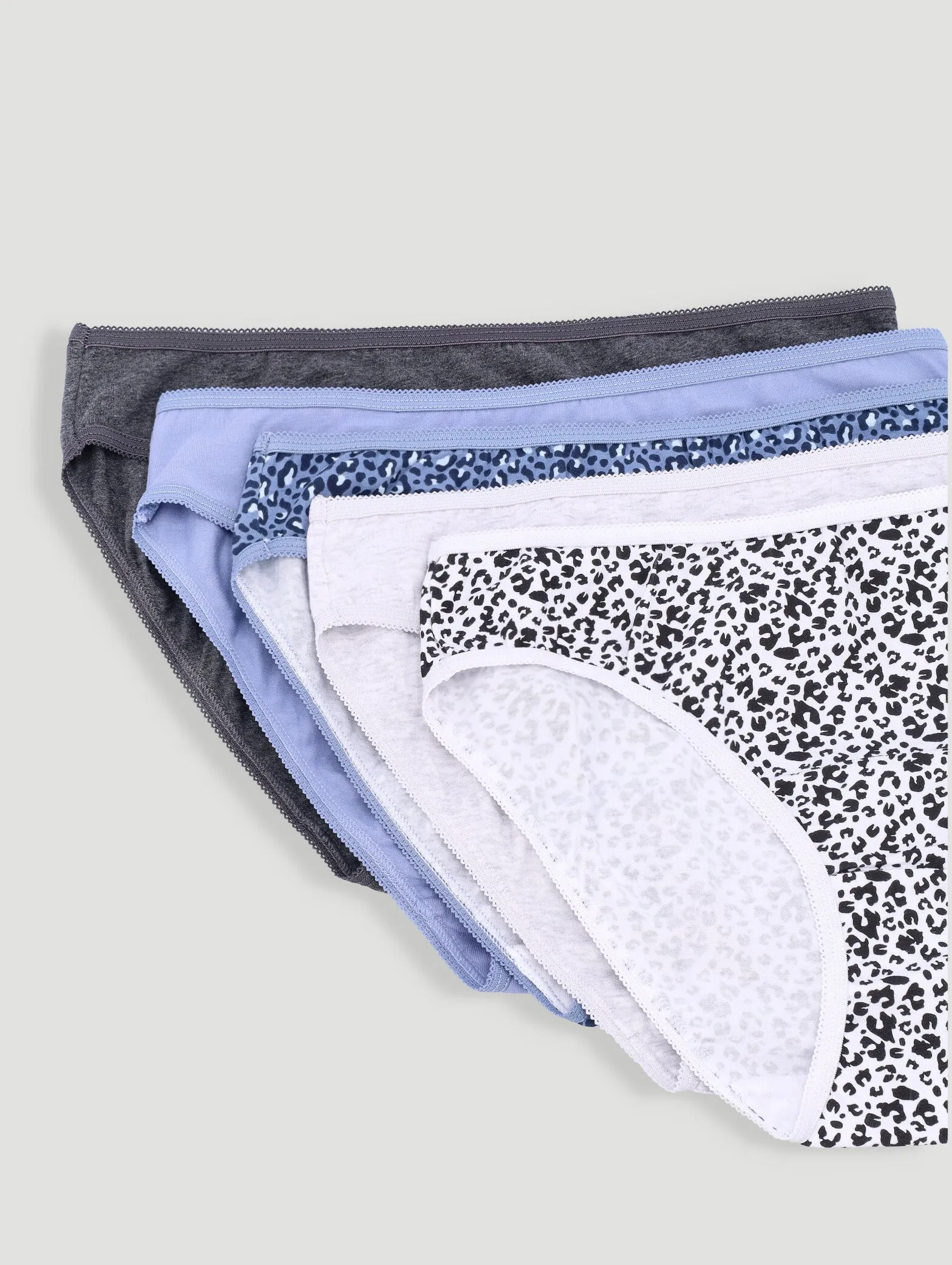 5 Pack Cotton Stretch Bikini Panties - Multi sold by Edgars product image thumbnail 2