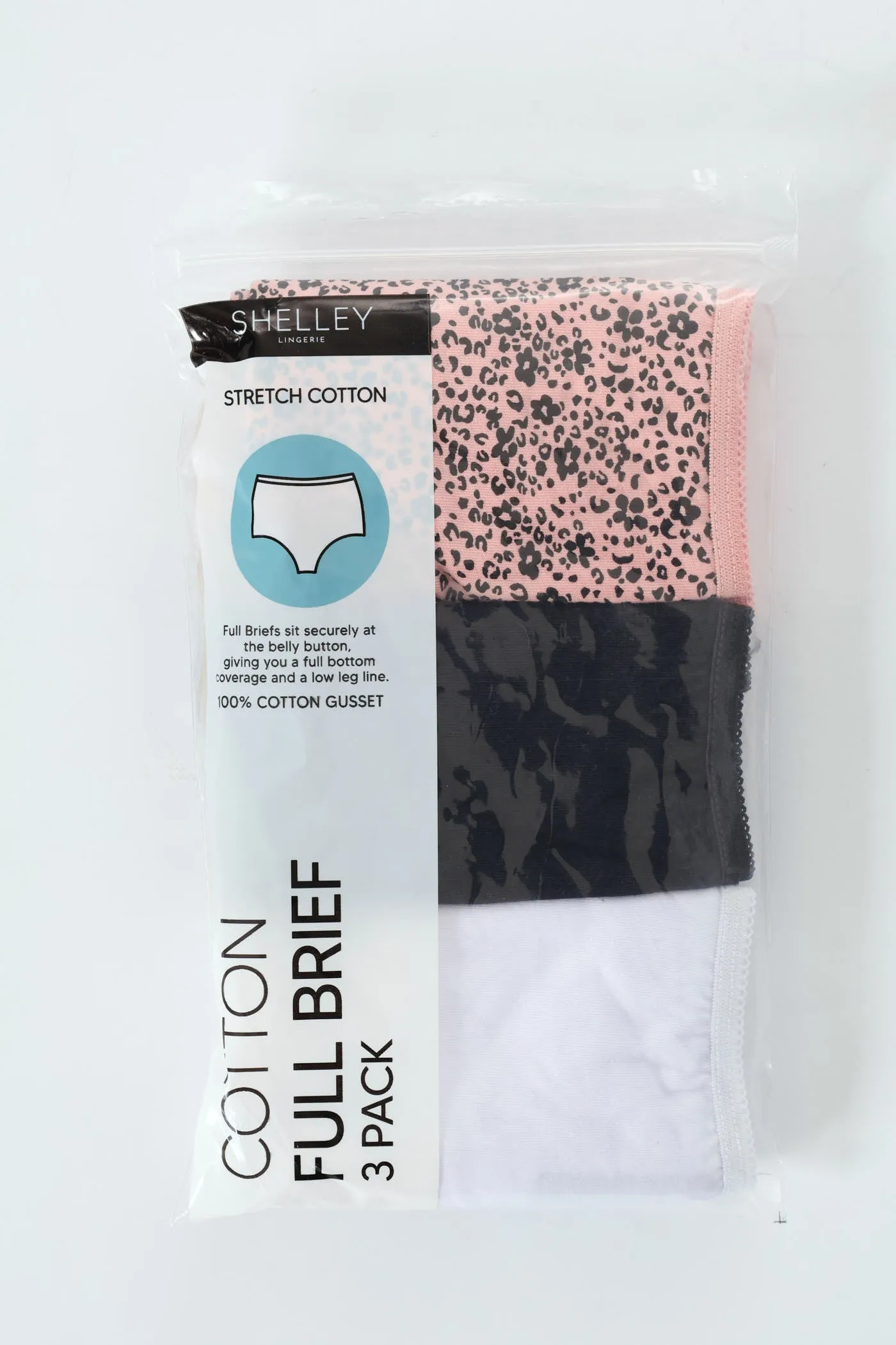 3 Pack Cotton Stretch Brief Panties - Multi sold by Edgars product image thumbnail 4