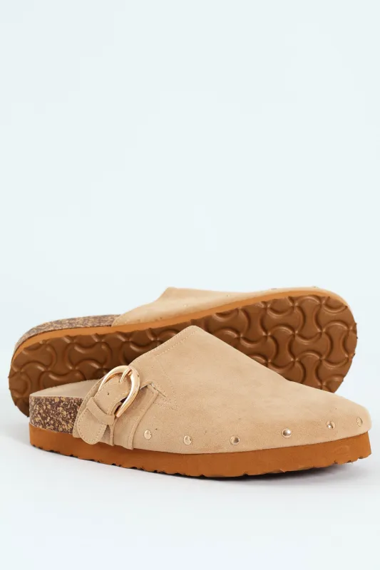 Outsole Clog - Natural sold by Edgars 