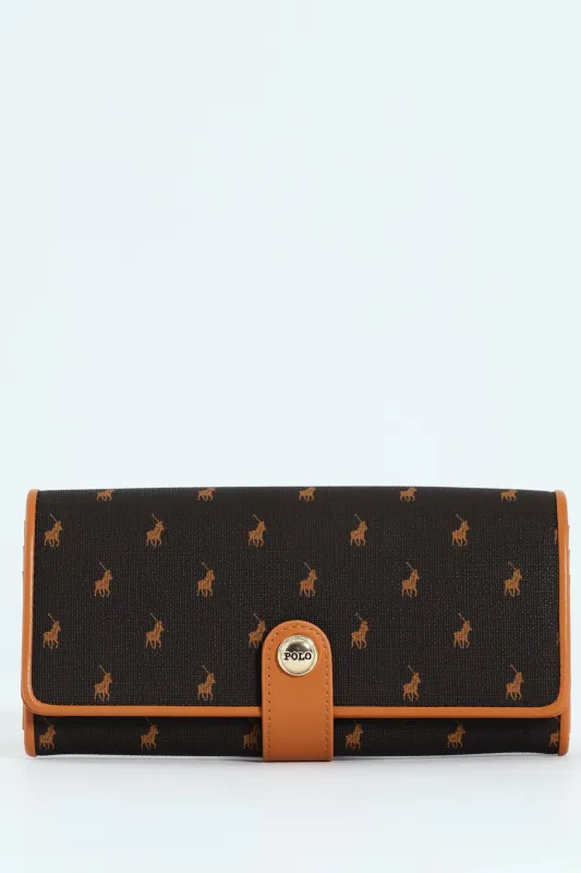 New Iconic Clutch Purse - Brown sold by Edgars