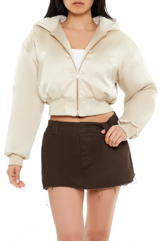 Regular Bomber Jacket - Champagne sold by Edgars