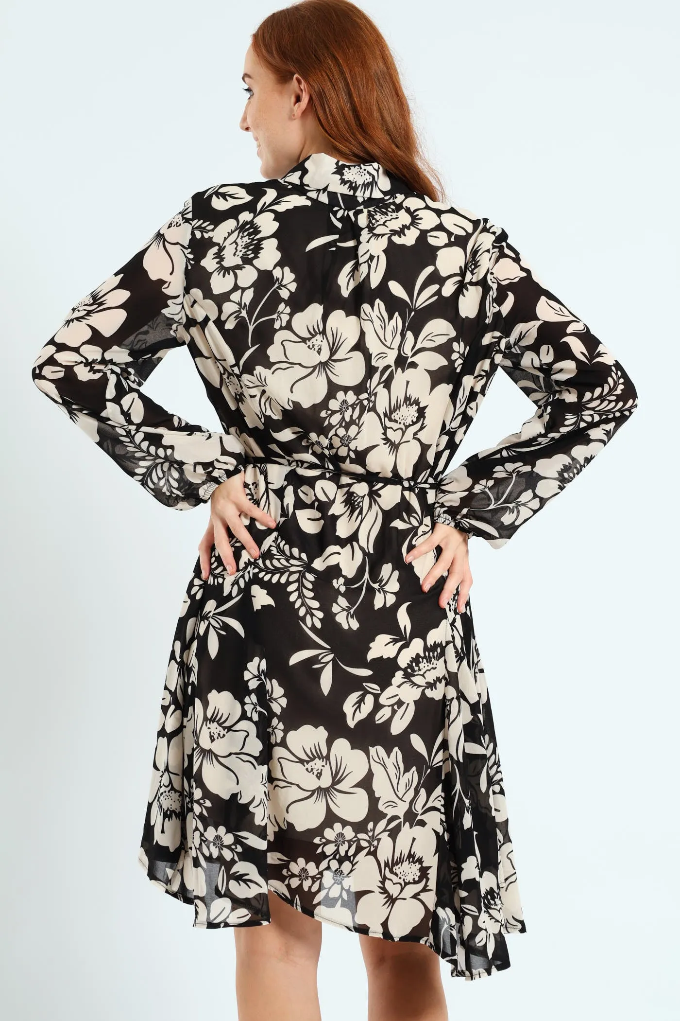 Button Through Godet Tea Dress sold by Edgars product image thumbnail 5