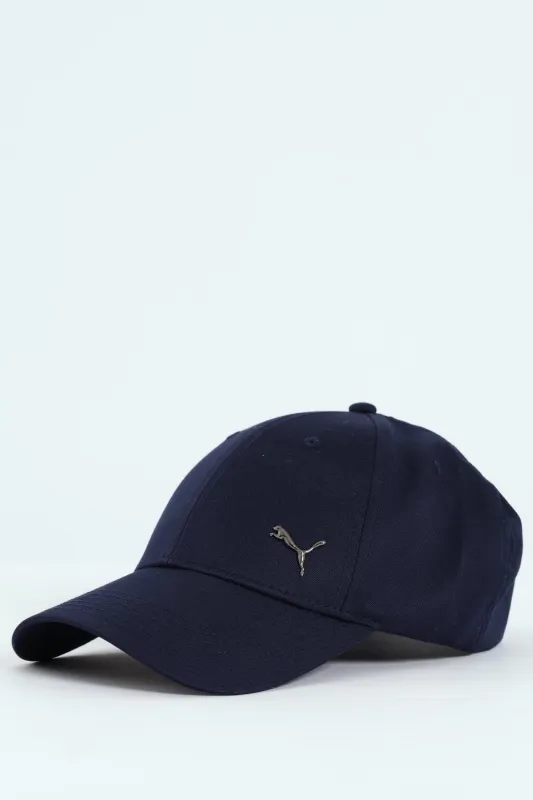 Essential Metal Cat Baseball Cap - Navy sold by Edgars