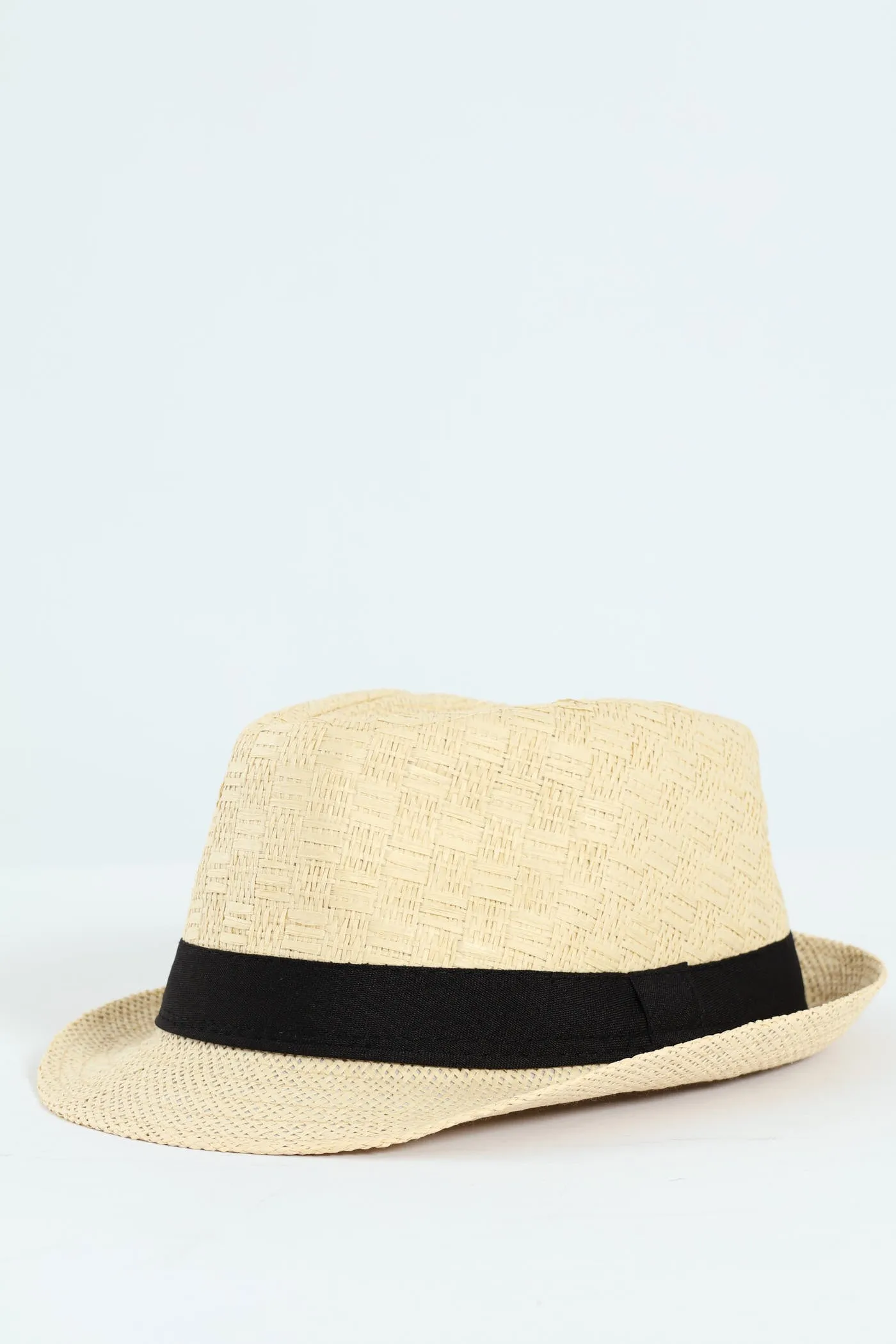 Textured Panama Hat - Stone sold by Edgars
