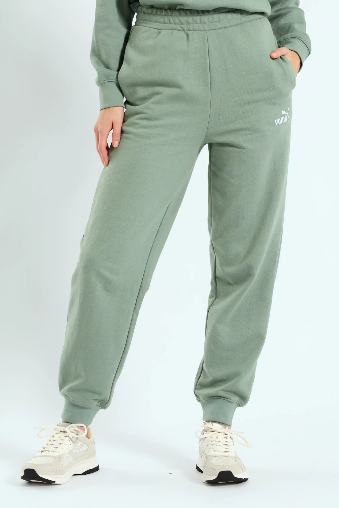 Essential Small No. 1 Logo Comfort Sweatpants - Green sold by Edgars