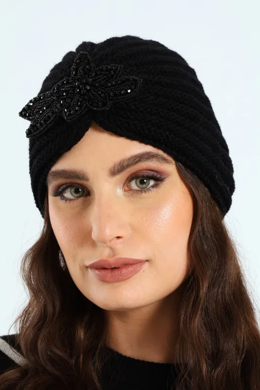 Embellished Turban - Black sold by Edgars
