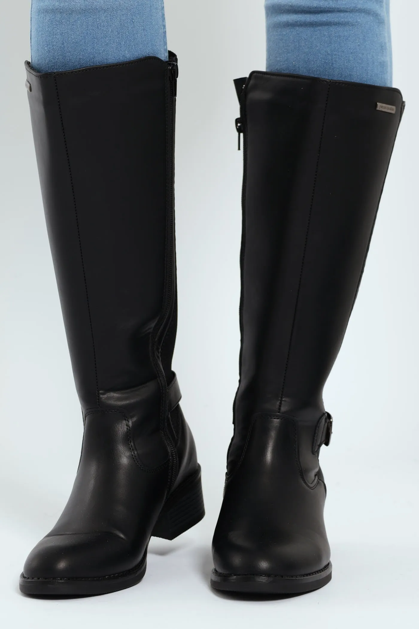 August Long Rider Ankle Buckle Boot - Black sold by Edgars product image thumbnail 4
