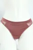 3 Pack Shiny Thong Panties - Seashell/Coffee/Amber sold by Edgars