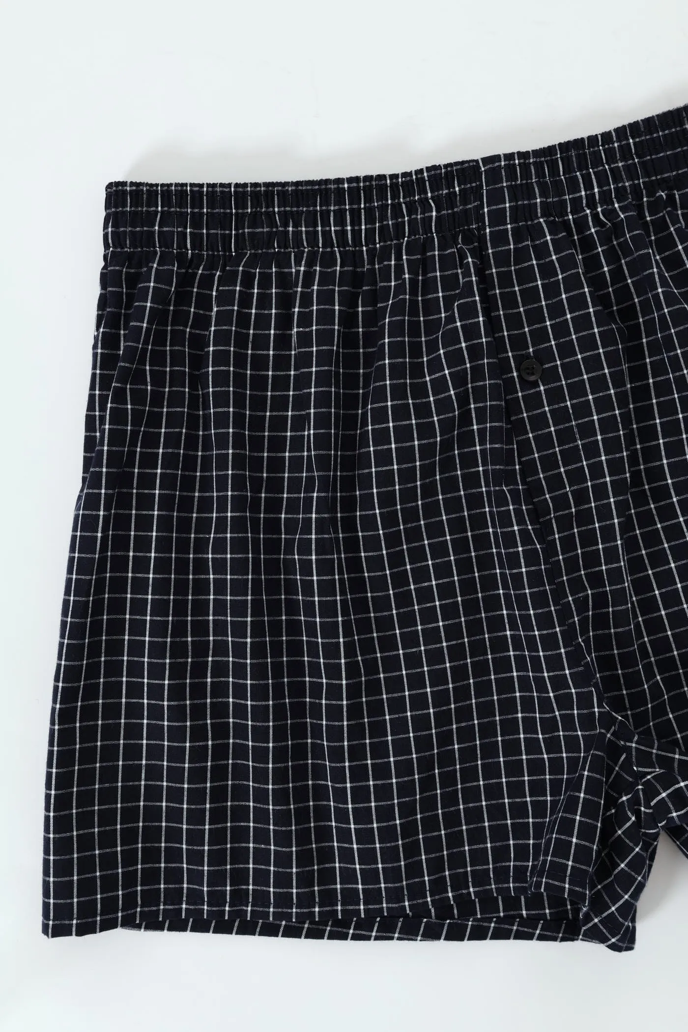 Single Fashion Woven Boxer - Blue sold by Edgars