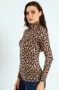 Leopard Basic Poloneck - Black/Brown sold by Edgars