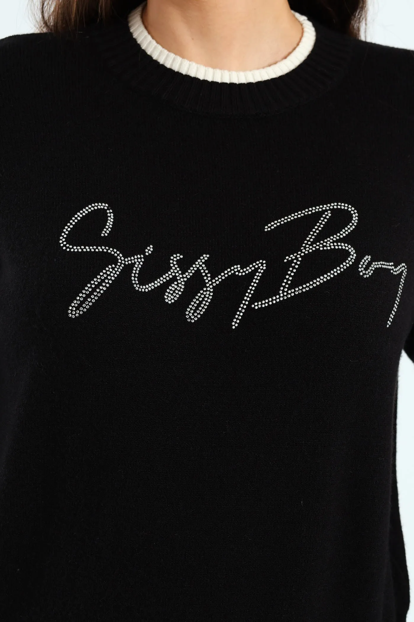 Basic Knit Sweater - Black sold by Edgars product image thumbnail 2