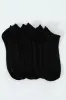 3 Pack Low Cut Jacquard Design Socks - Black sold by Edgars 
