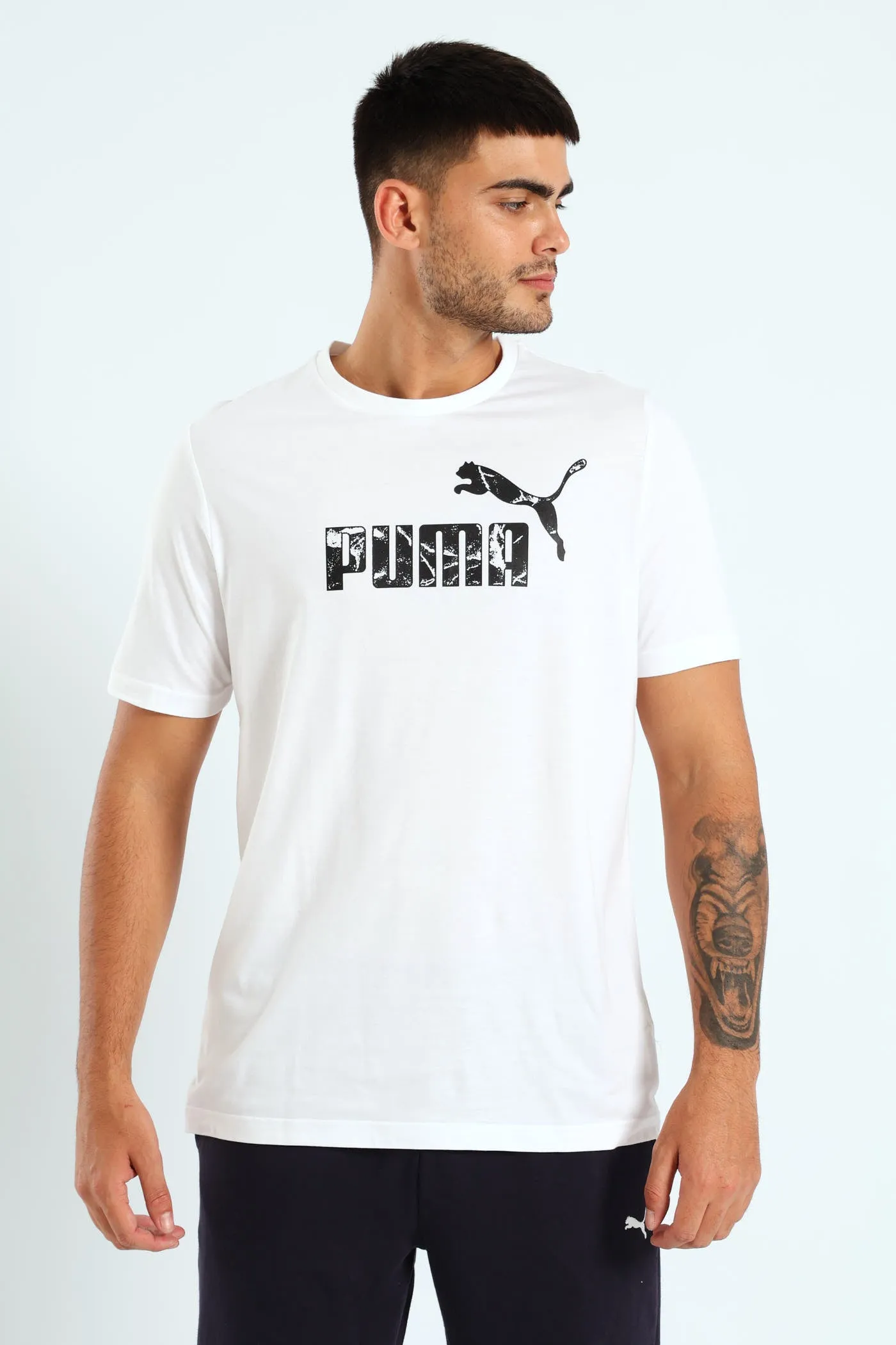 Graphics No.1 Logo Tee - White sold by Edgars