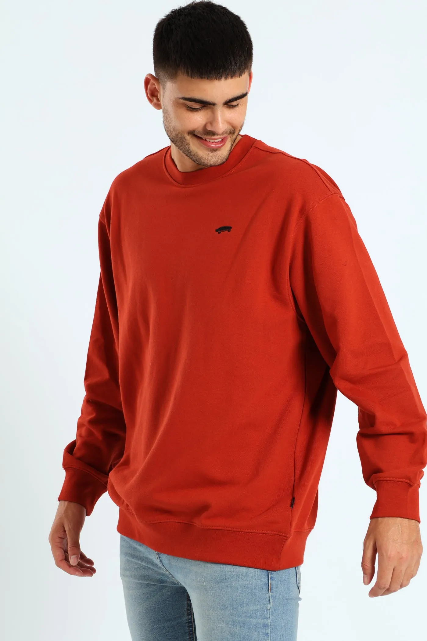 Salton Loose Fit Crew Top - Dark Red sold by Edgars product image thumbnail 2