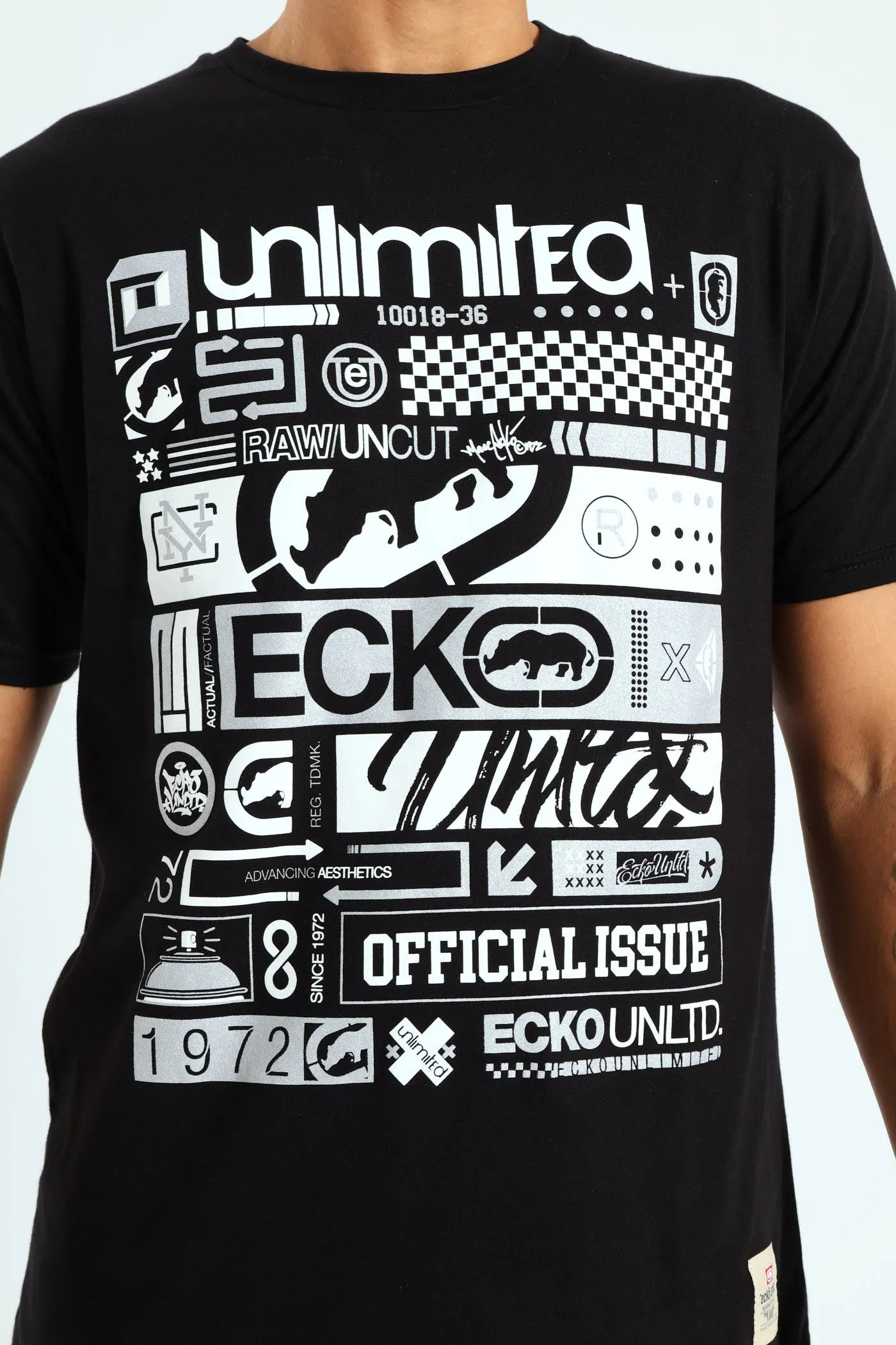 Unlimited Stacked Tee - Black sold by Edgars product image thumbnail 4
