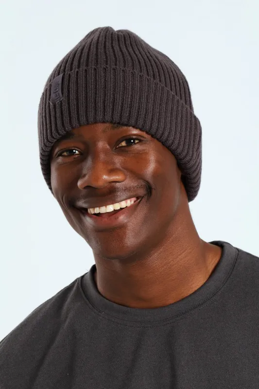 Beanie With Lining - Grey sold by Edgars