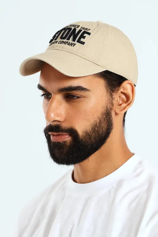 Denim Cap - Stone sold by Edgars 