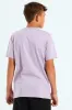 Boys Gamer Gel Print Tee - Lilac sold by Edgars