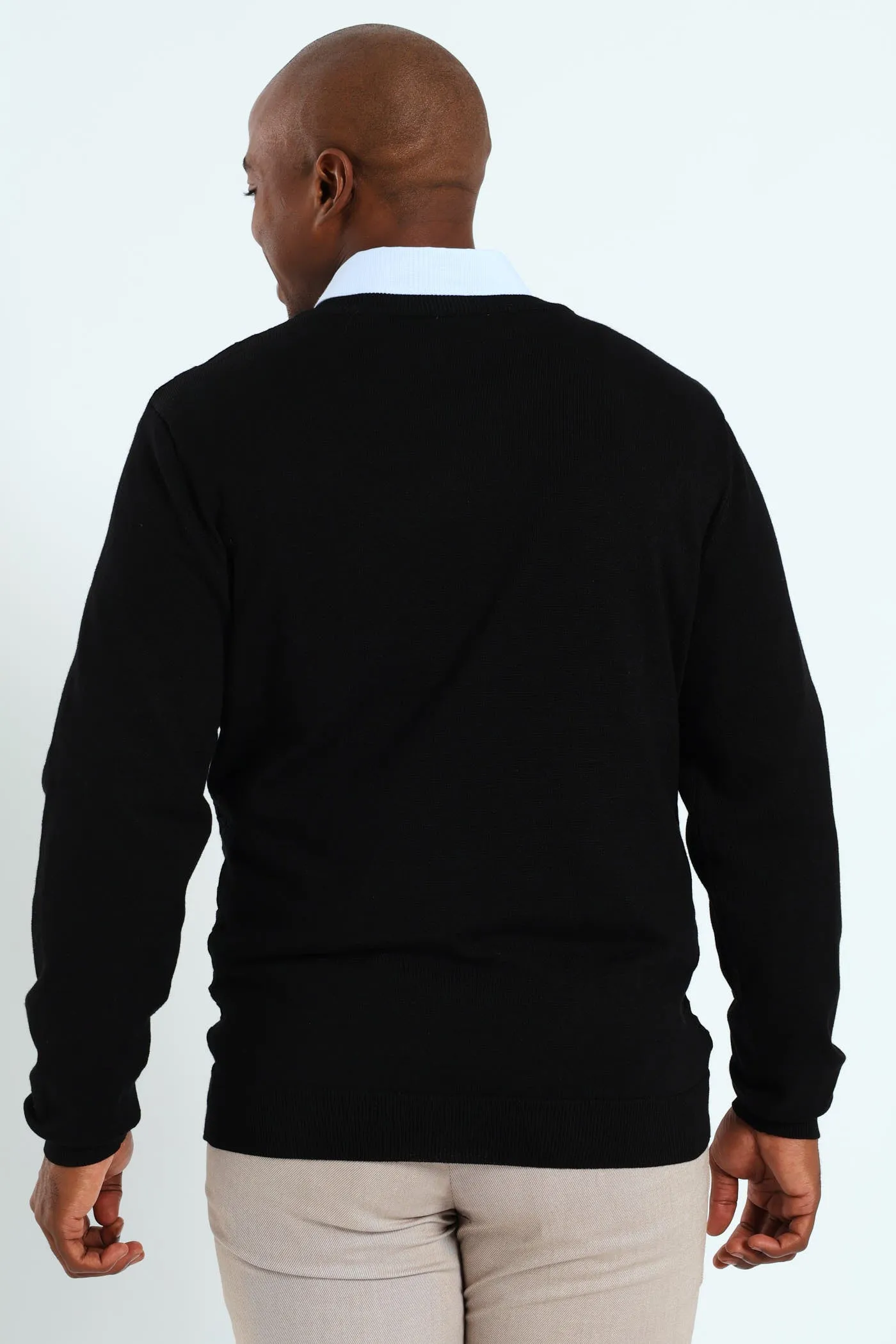 Basket Weave Knit Pullover - Black sold by Edgars product image thumbnail 4
