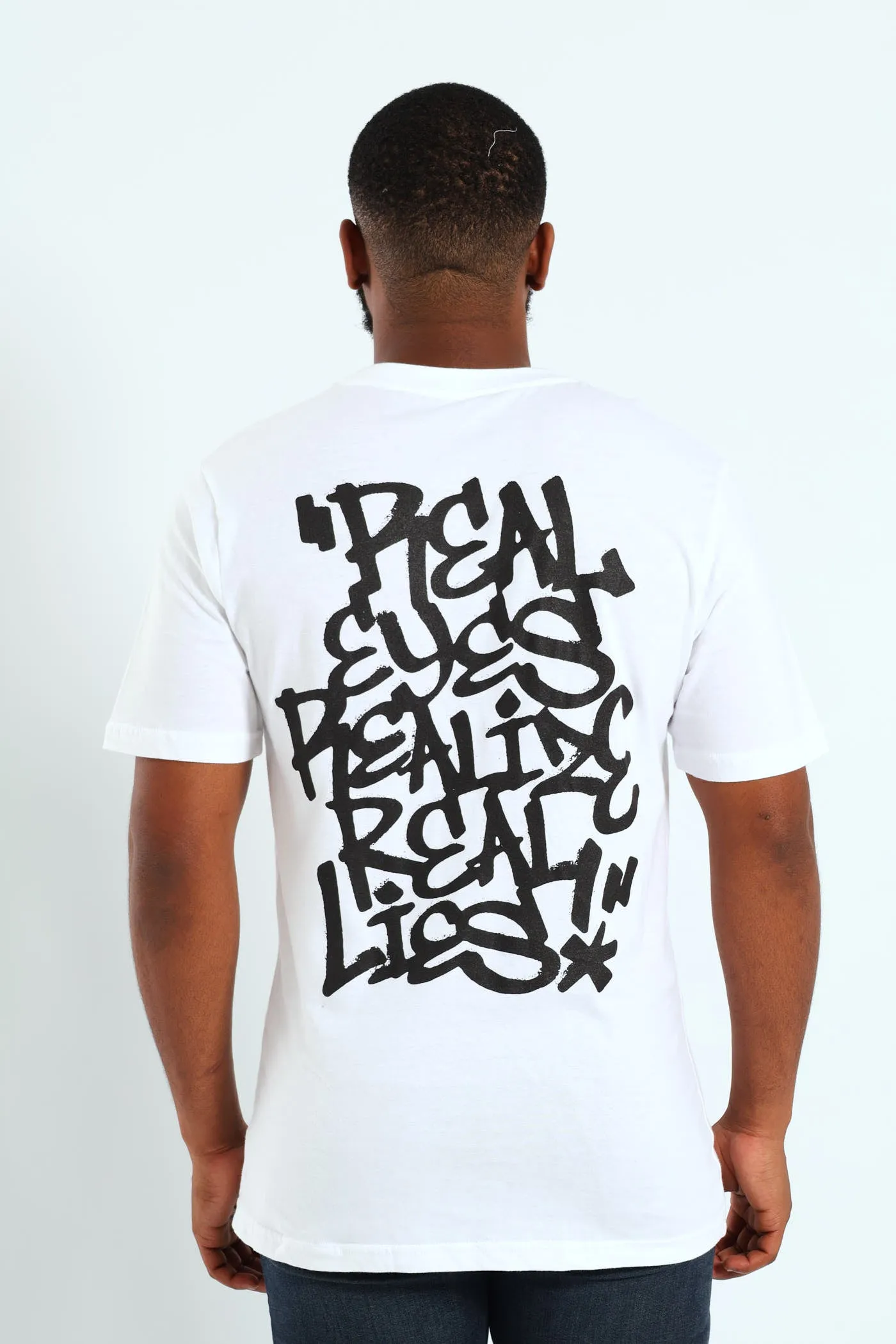 Loyalty Front & Back Print Tee - White sold by Edgars product image thumbnail 2