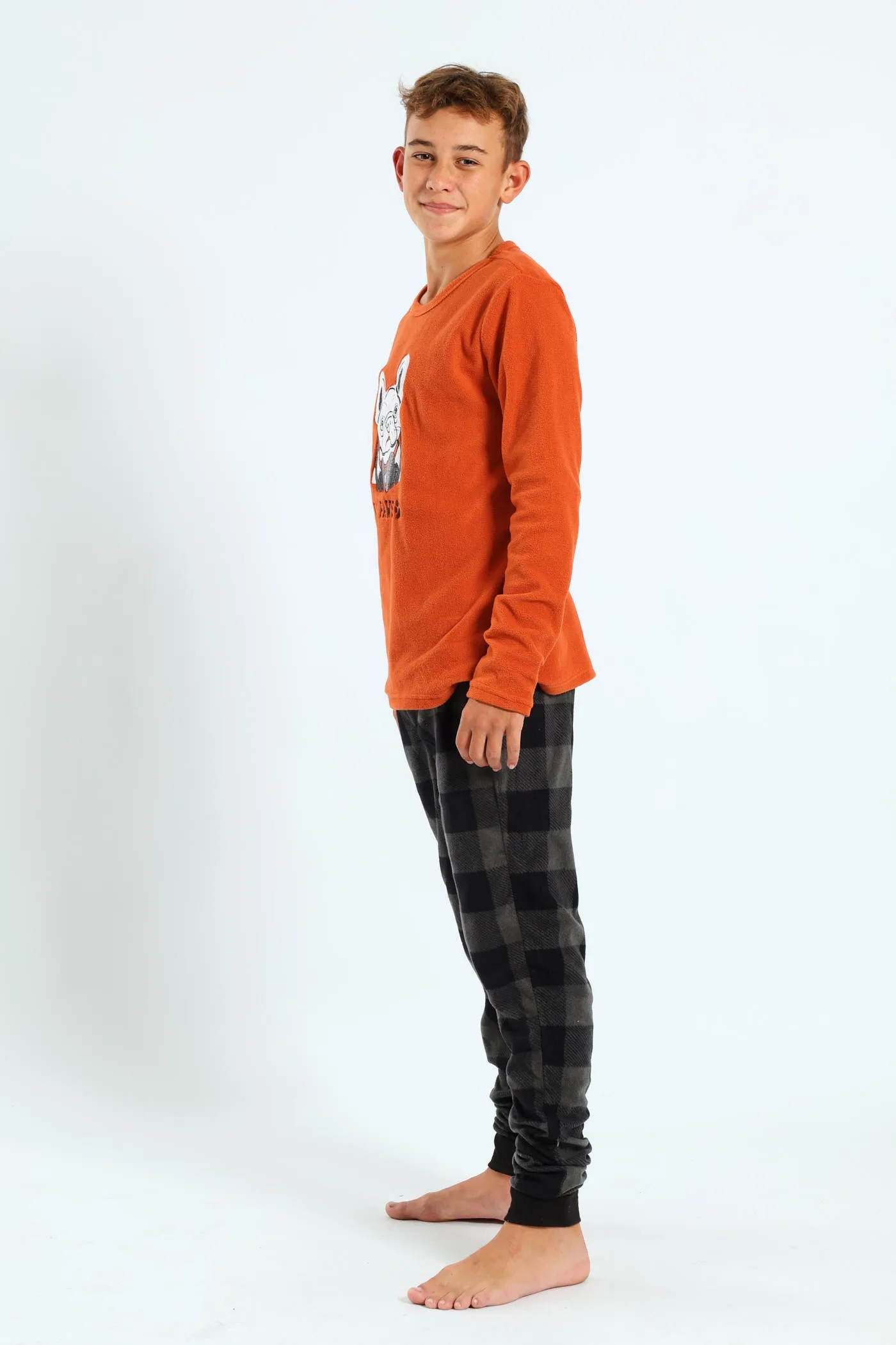 Boys Pug Applique Sleep Set - Rust sold by Edgars product image thumbnail 2