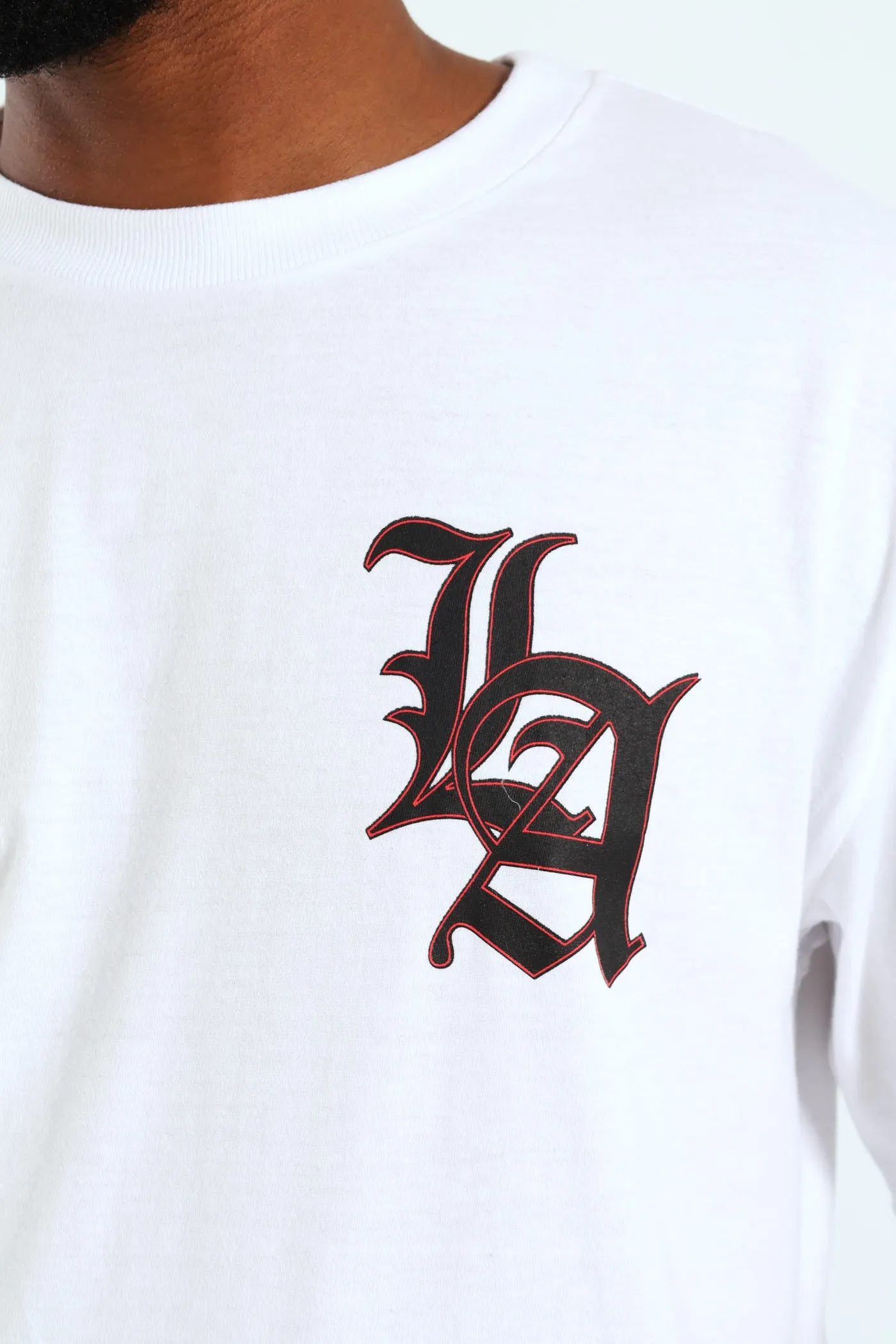 Short Sleeve Back Print Tee - White sold by Edgars product image thumbnail 4