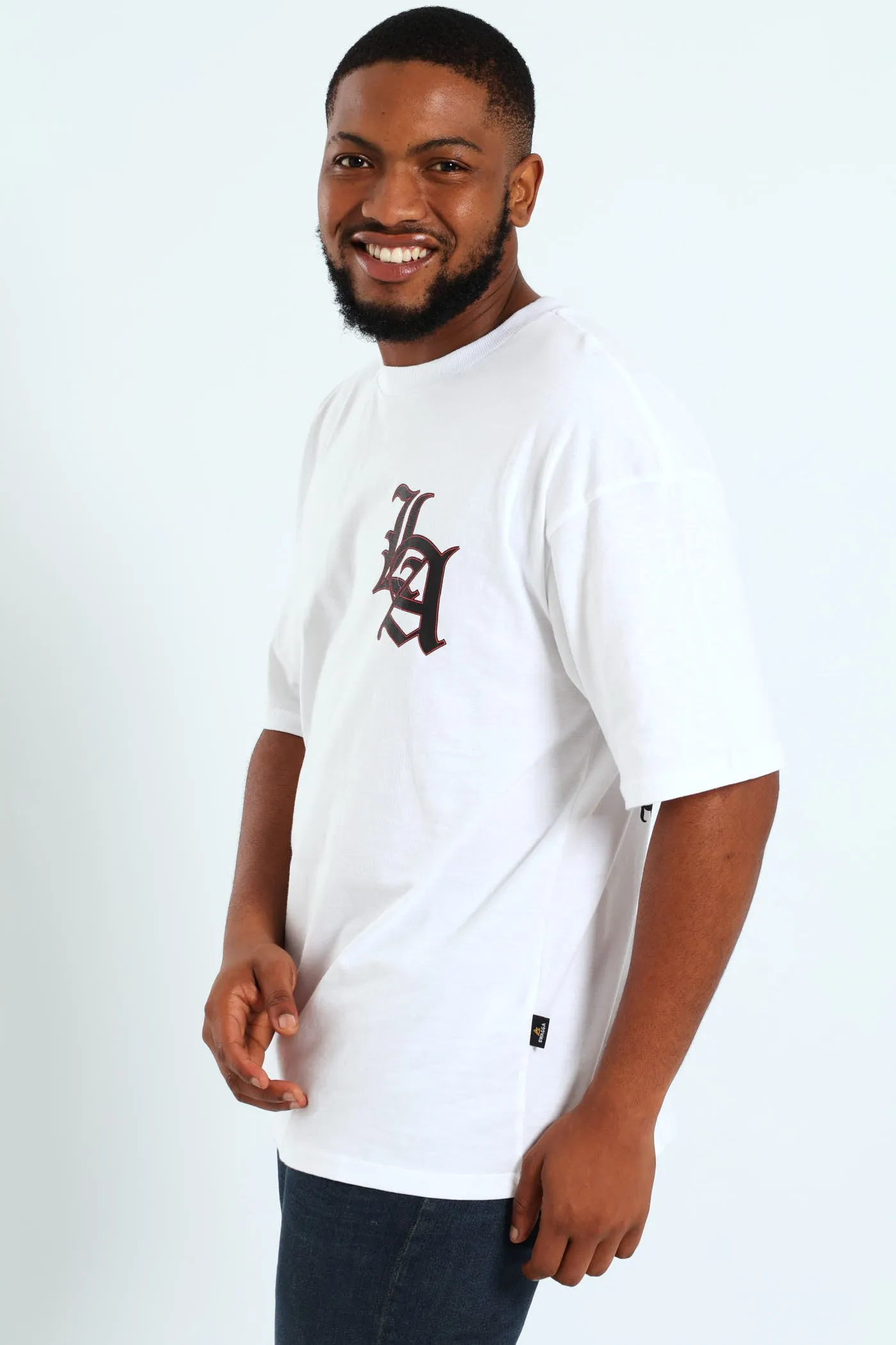Short Sleeve Back Print Tee - White sold by Edgars product image thumbnail 3