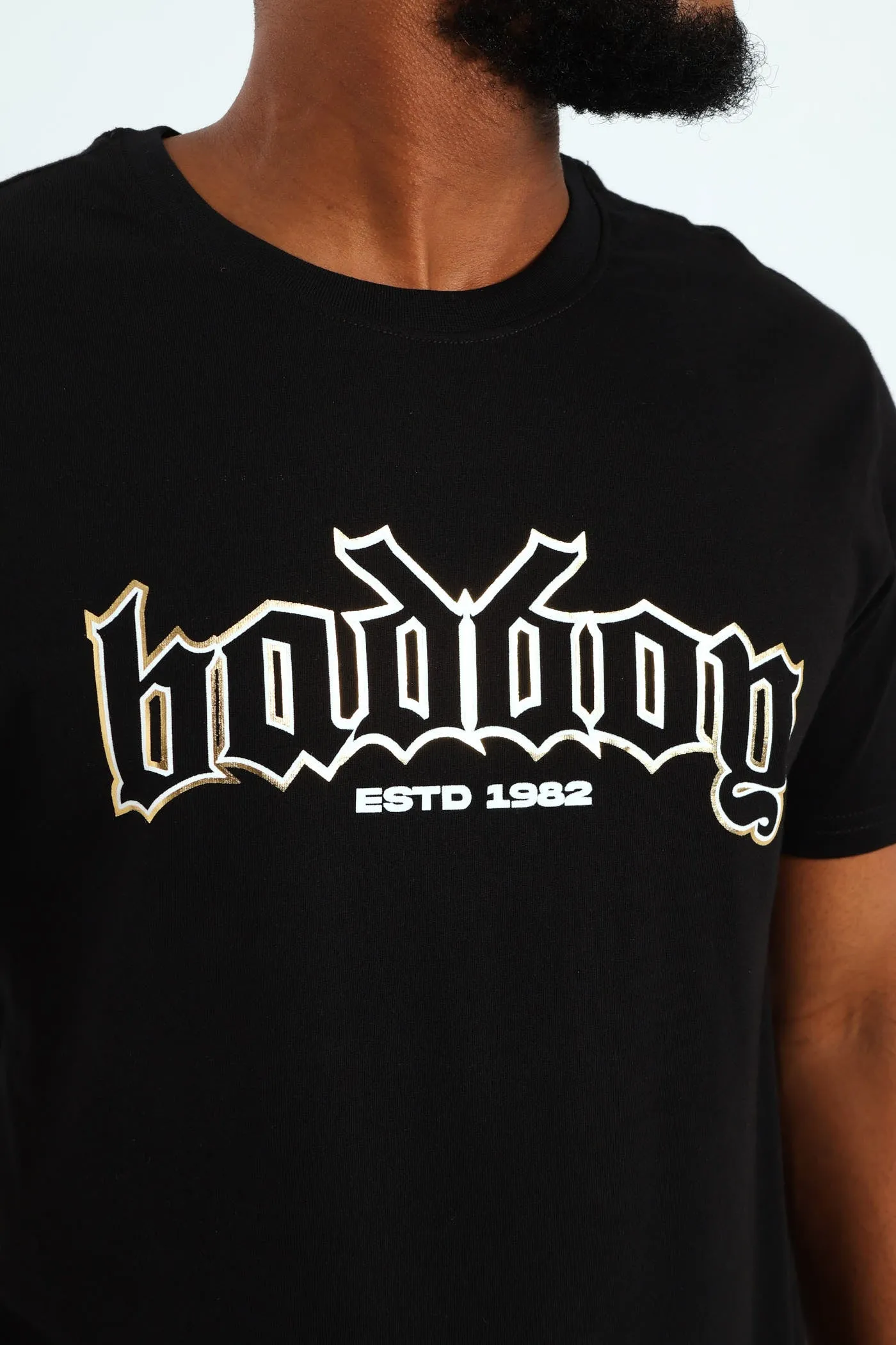 Gothic Text Tee - Black sold by Edgars product image thumbnail 4