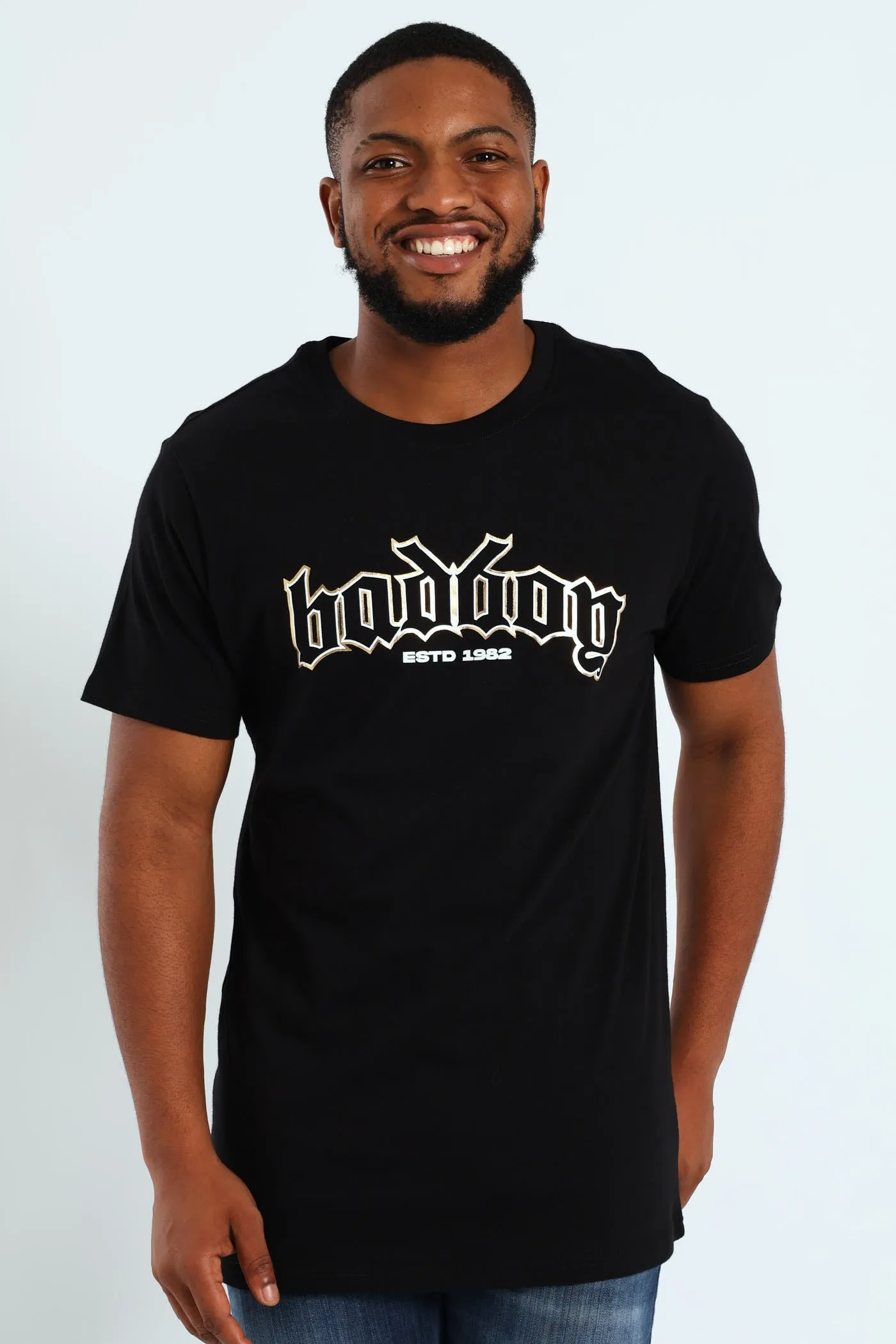 Gothic Text Tee - Black sold by Edgars