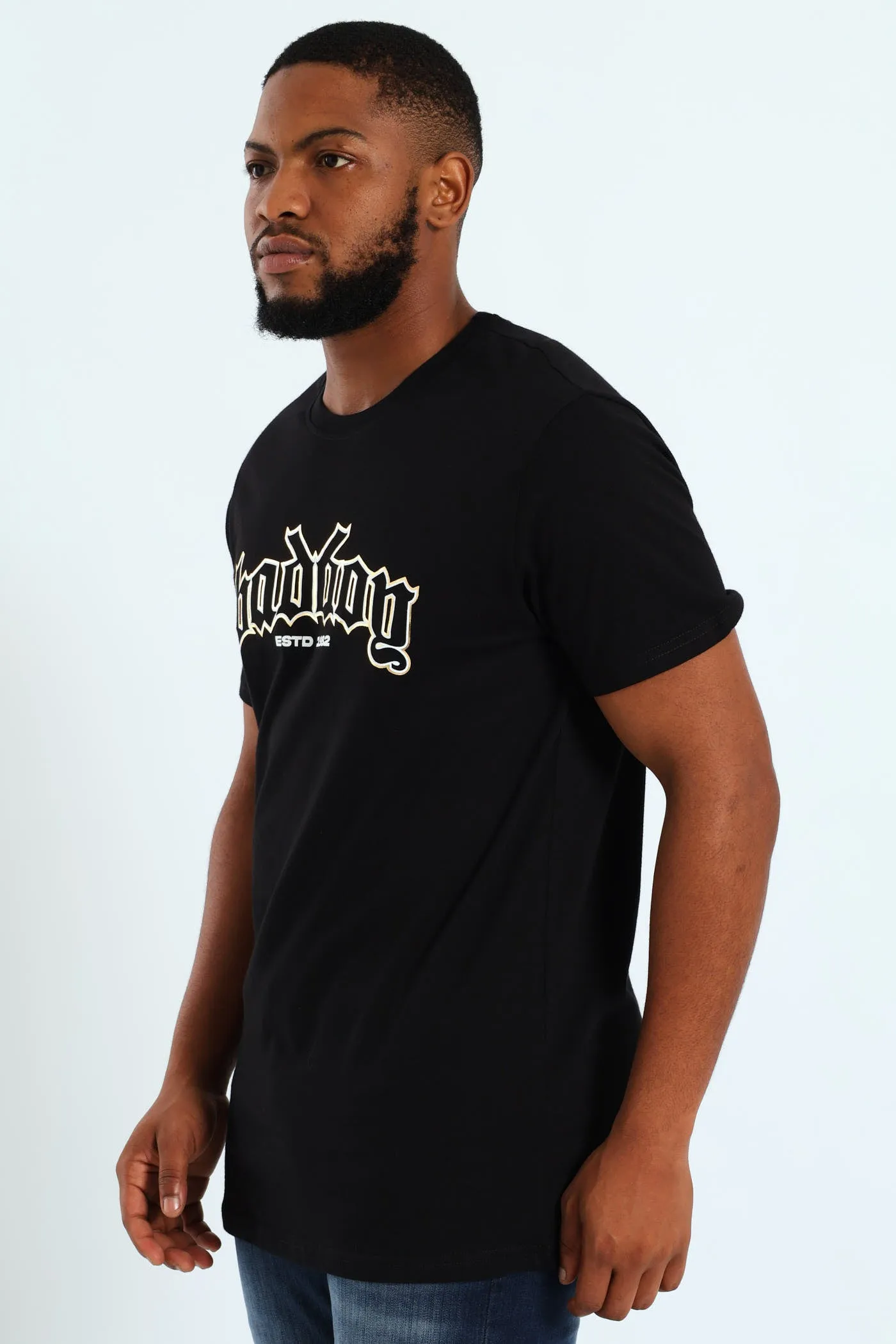 Gothic Text Tee - Black sold by Edgars product image thumbnail 2