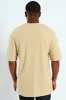 Pointelle Textured Tee - Stone sold by Edgars 