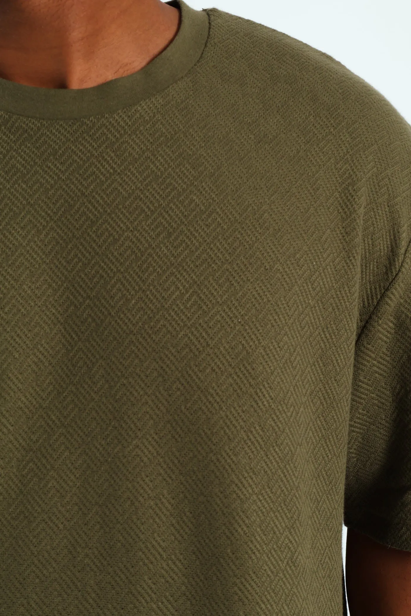 Pointelle Textured Tee - Fatigue sold by Edgars product image thumbnail 5