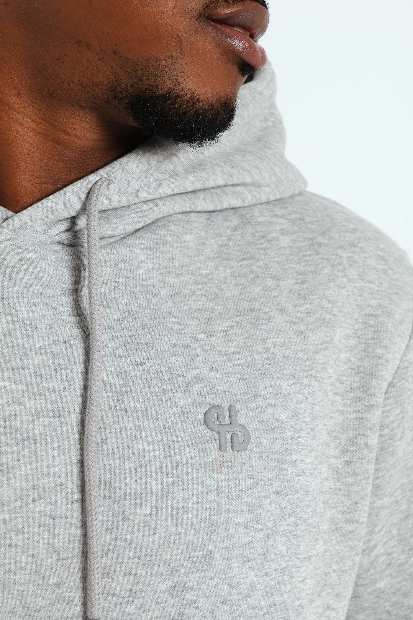 Plain Fleece Pullover Hoodie - Grey Melange sold by Edgars product image thumbnail 4