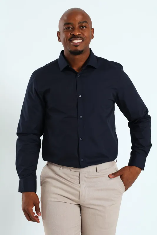 Easy Care Shirt - Navy sold by Edgars 