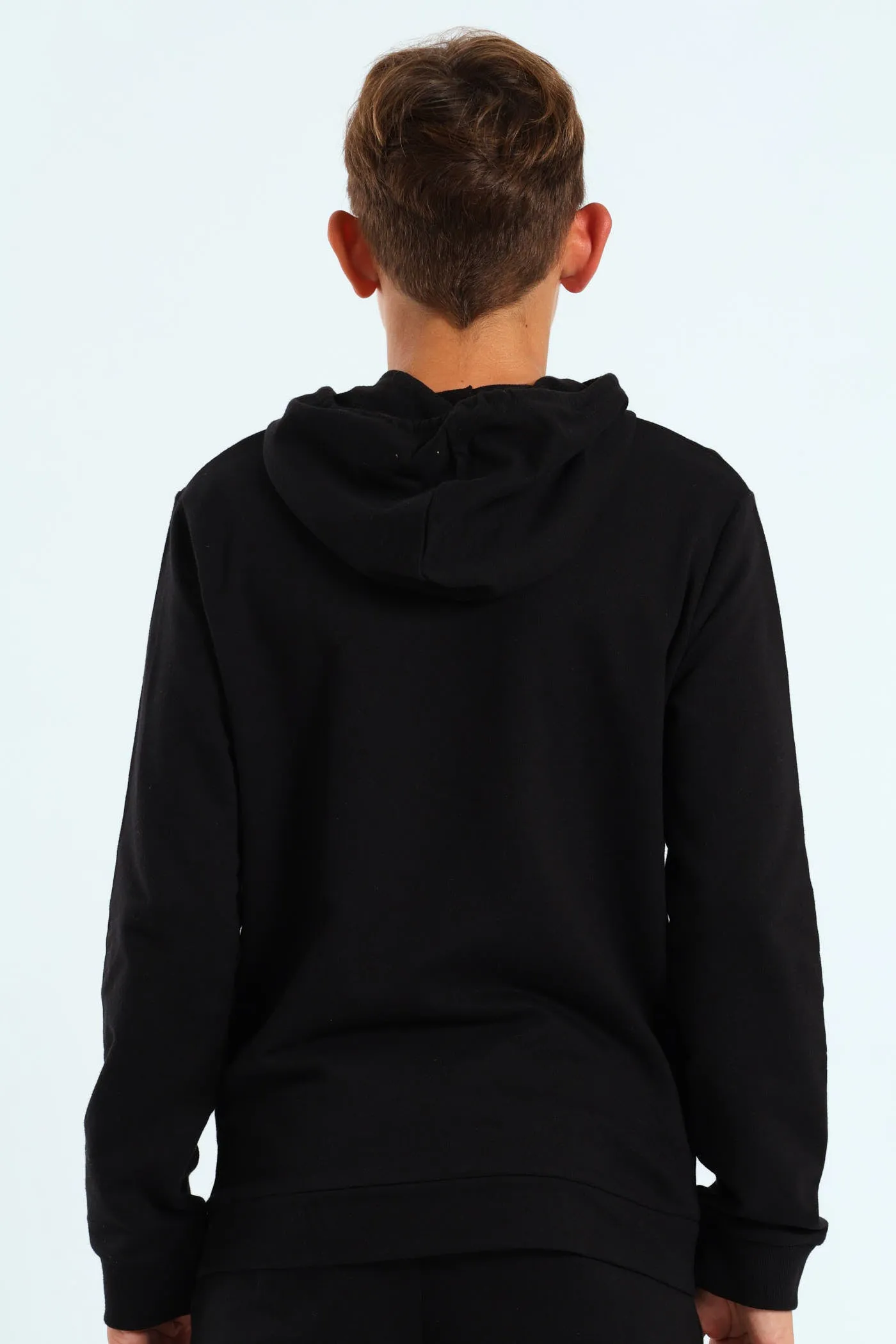 Boys Pocket Fleece Hoody - Black sold by Edgars product image thumbnail 3