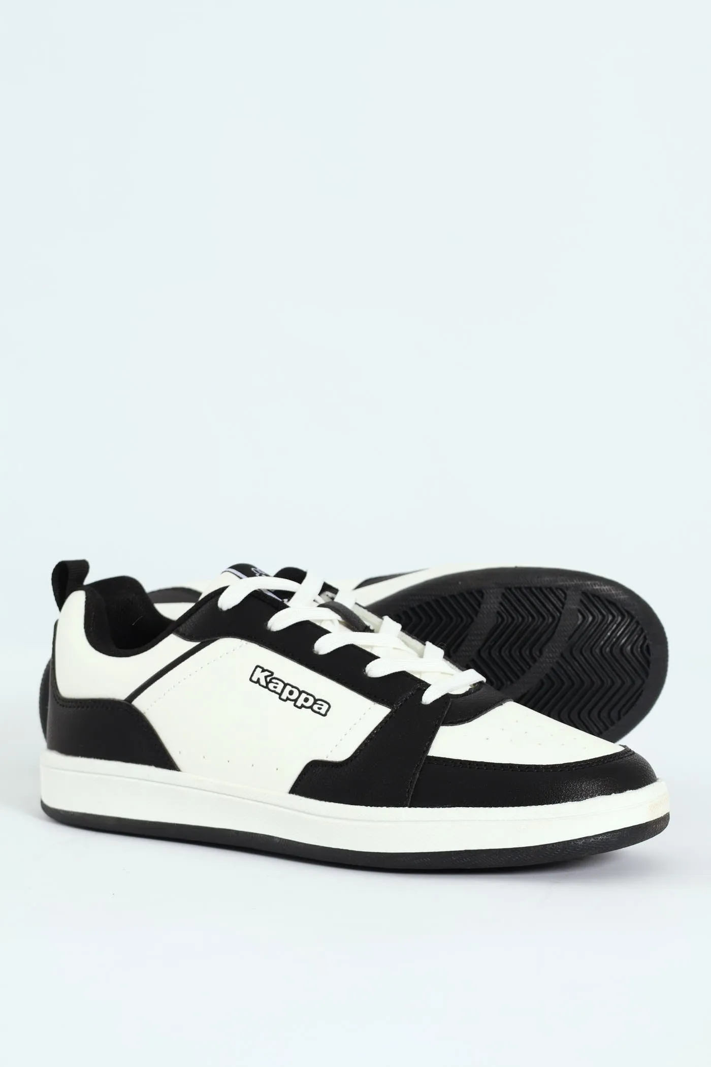 Shay Colour Blocked Sneaker - White/Black sold by Edgars