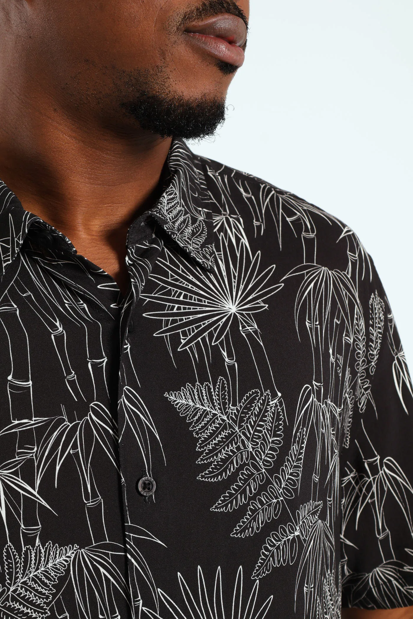 Eco Rayon Jungle Snake Shirt - Black sold by Edgars product image thumbnail 2