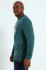 Fabian Logo Sweater - Teal sold by Edgars