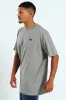 Essentials Short Sleeve Tee - Grey Melange sold by Edgars