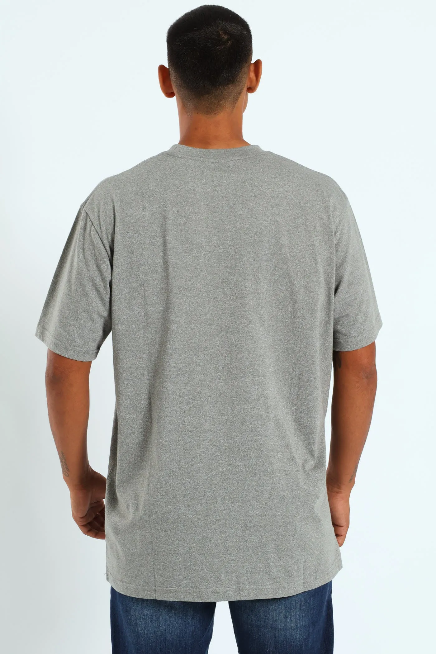 Essentials Short Sleeve Tee - Grey Melange sold by Edgars product image thumbnail 3