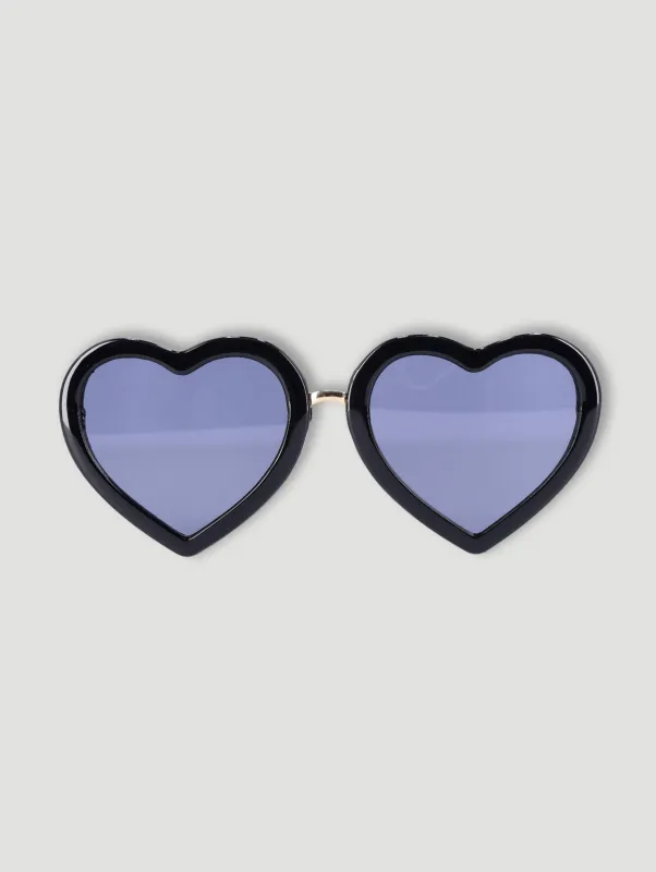 Pre-Girls Animal Print Heart Sunnies sold by Edgars 