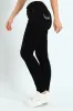 Mid Waist Skinny Denim With Wings On Pockets - Black sold by Edgars 