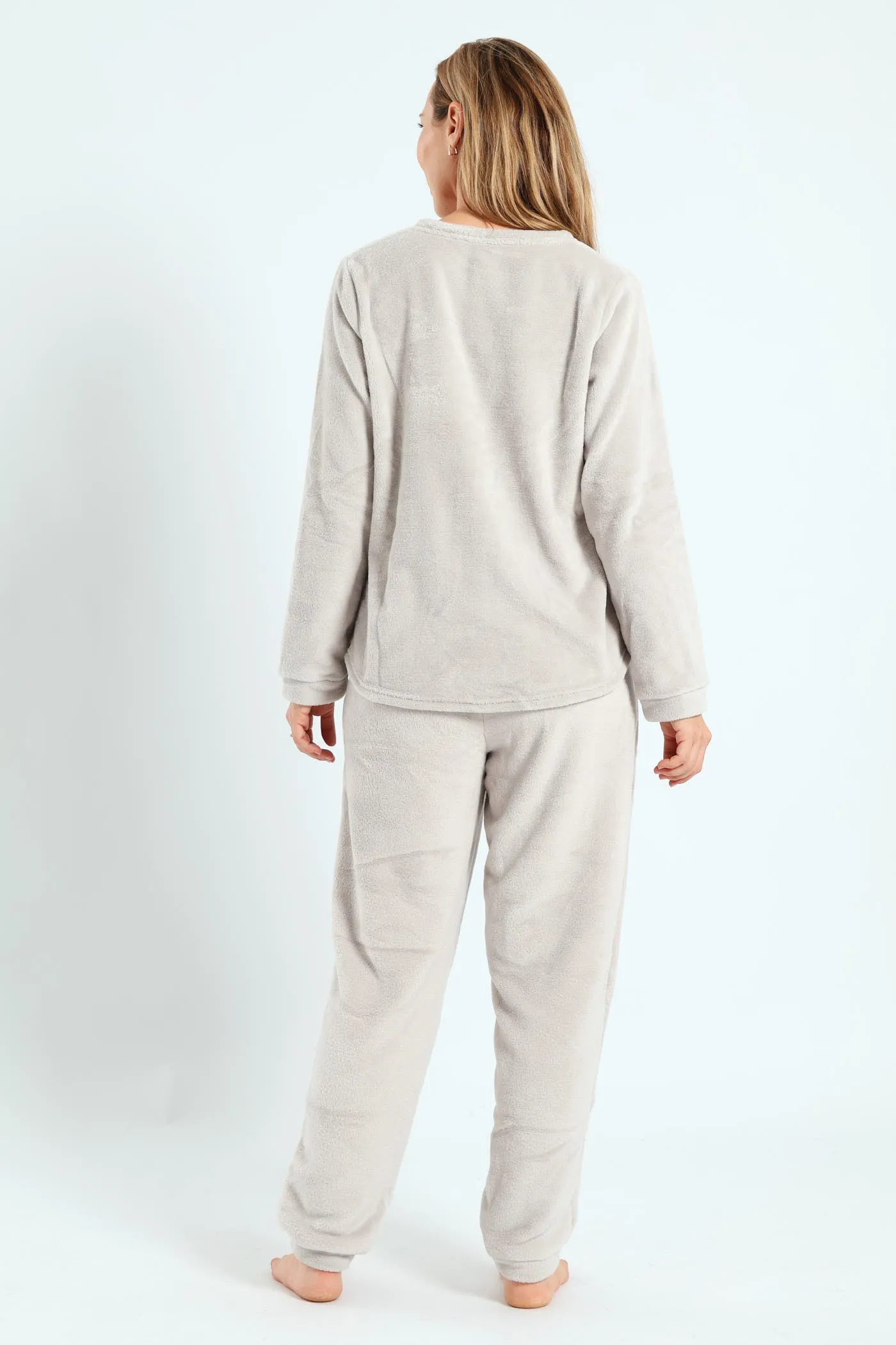 Embroidered Made Of Stars Cosy Sleep Set - Grey sold by Edgars product image thumbnail 3